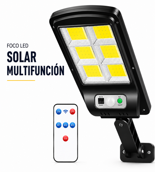 Luz solar led con placa - Solarium™
